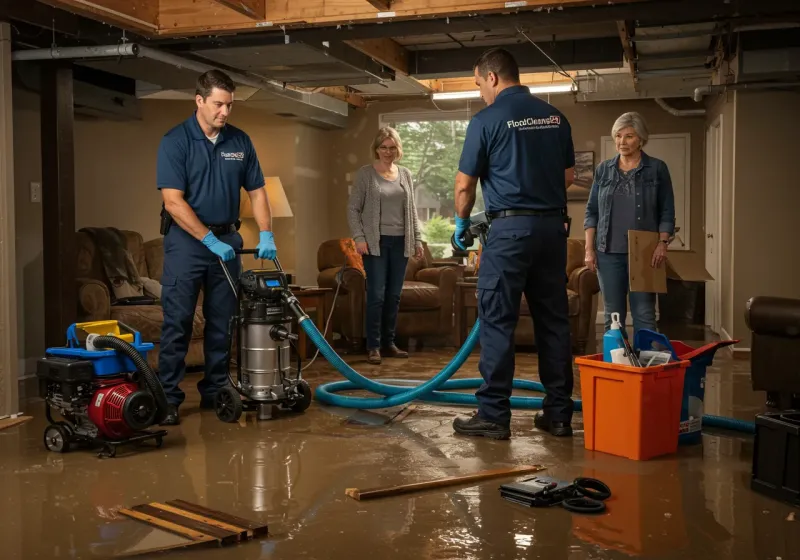 Basement Water Extraction and Removal Techniques process in Monrovia, IN